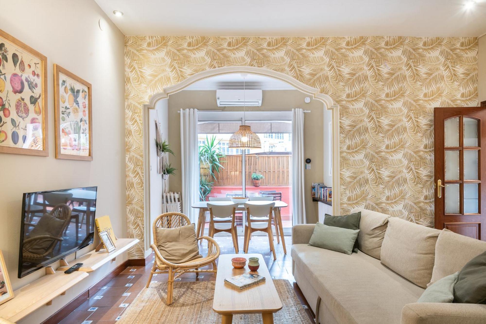 Spacious & Sunny Apt With Terrace In The City Center Barcelona Ngoại thất bức ảnh
