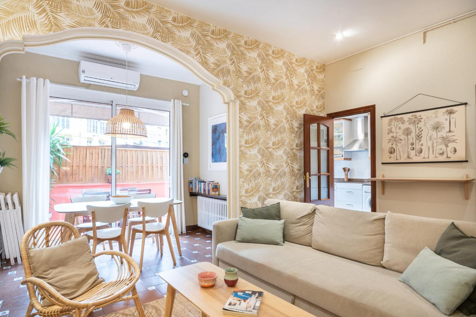 Spacious & Sunny Apt With Terrace In The City Center Barcelona Ngoại thất bức ảnh