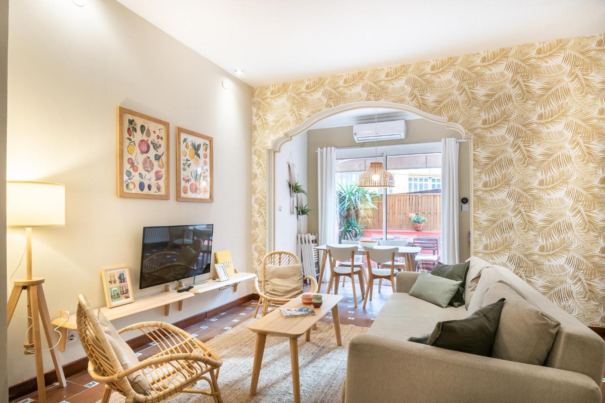 Spacious & Sunny Apt With Terrace In The City Center Barcelona Ngoại thất bức ảnh